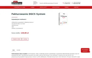 DGCS System Fakturowanie